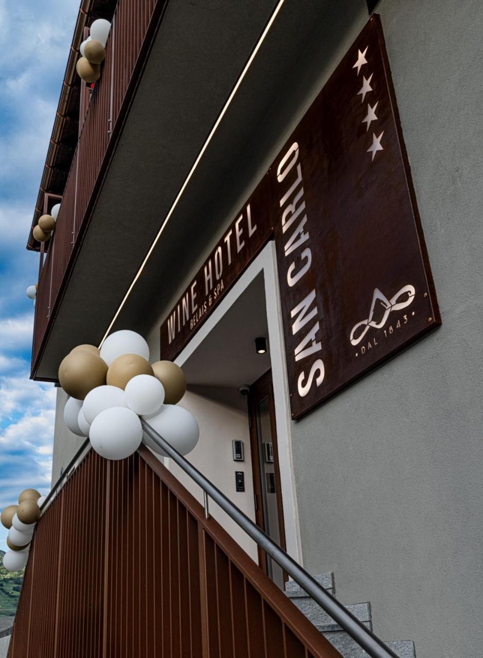 Wine Hotel San Carlo - Relais & Spa - Boutique Hotel Chiuro المظهر الخارجي الصورة