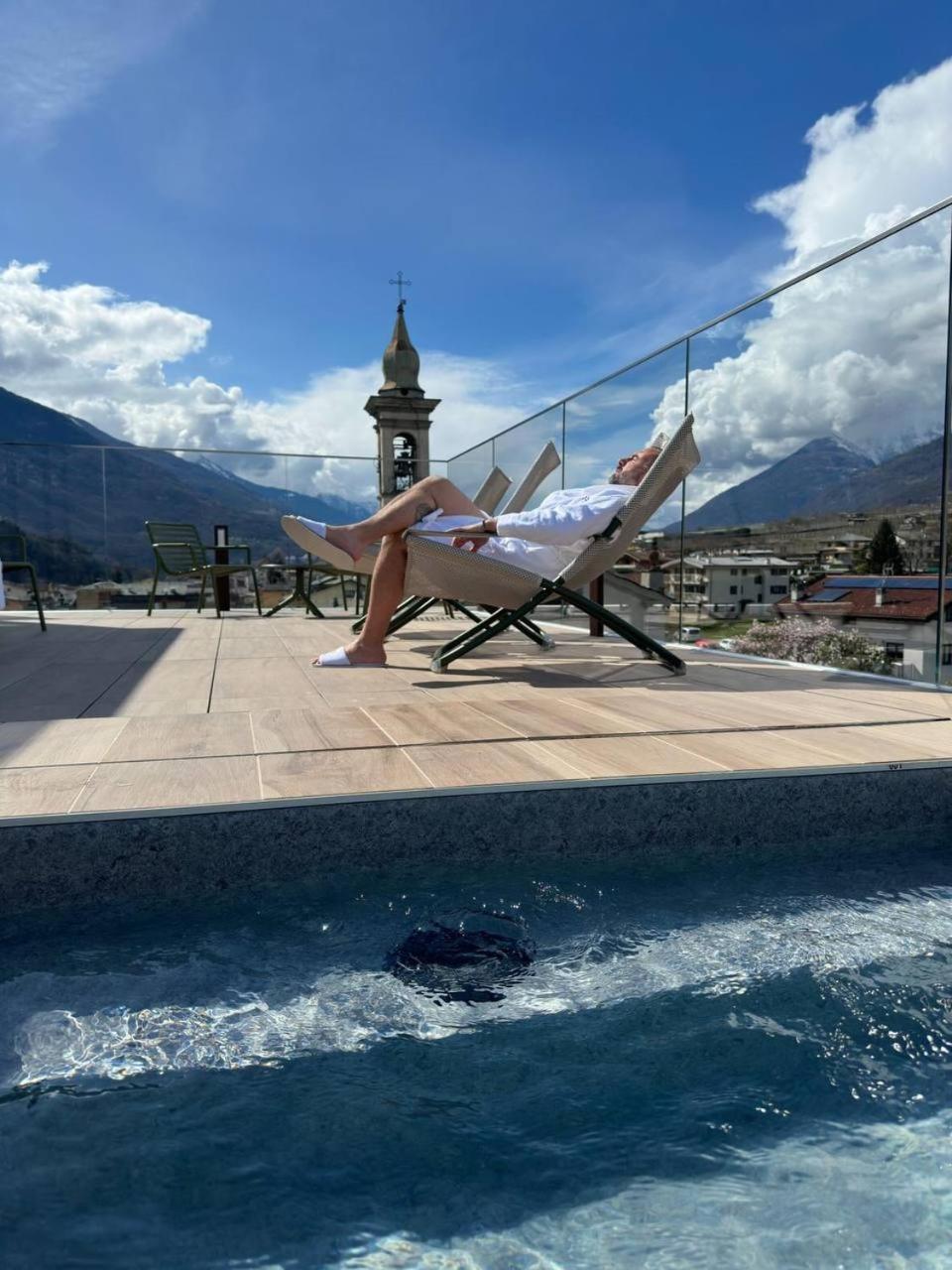 Wine Hotel San Carlo - Relais & Spa - Boutique Hotel Chiuro المظهر الخارجي الصورة